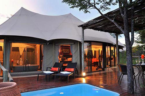 The Elephant Camp safari lodge accommodation