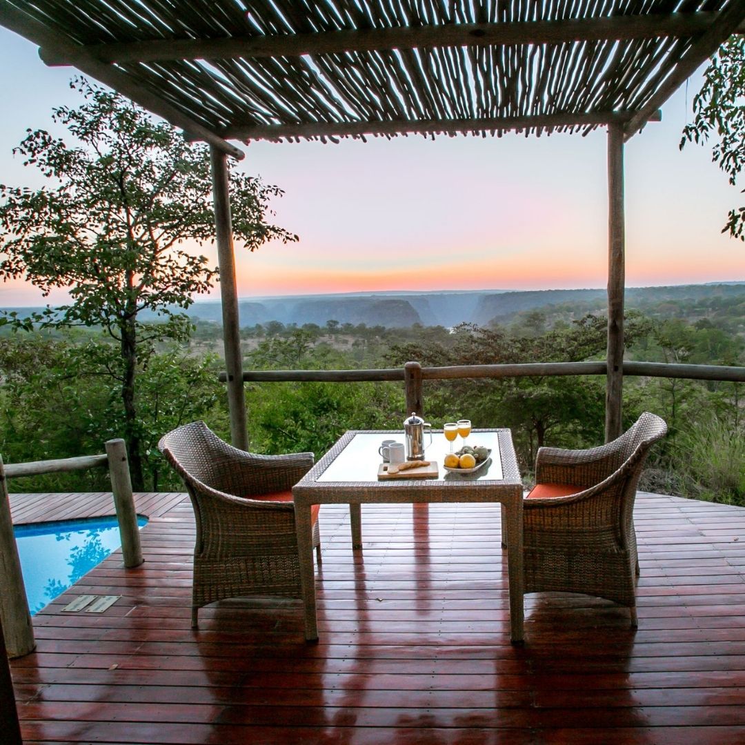 Accommodation- The bathroom at The Elephant Camp